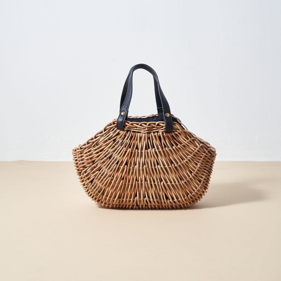 ARUROG×LEATHER SHELL TOTE/S